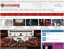 Tablet Screenshot of 360haber.com
